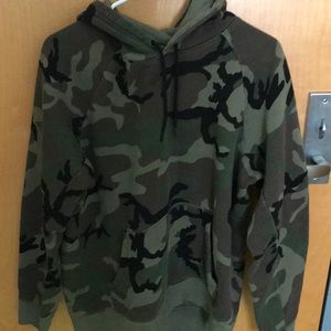 nike camo hoodie